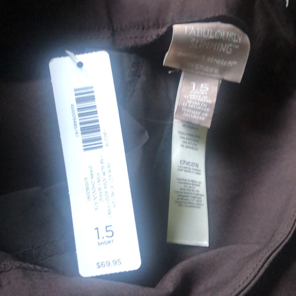 Fabulously Slimming Perfect Stretch By Chico’s size 1.5 Pants - Picture 5 of 9